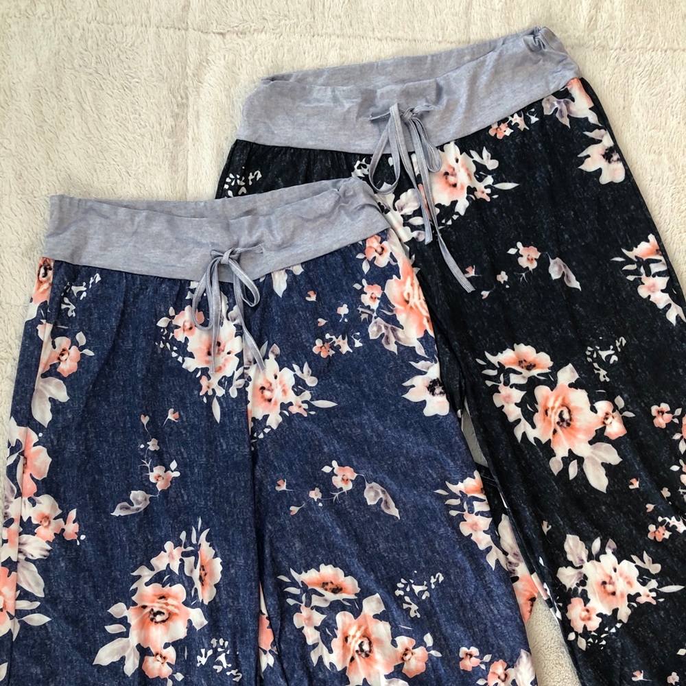 Floral lounge pants ✨💕 bundle